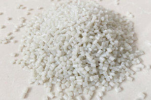 Flame retardant ABS plastic particles